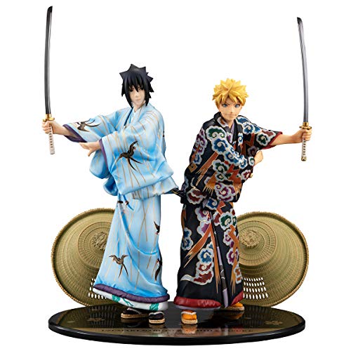 Uzumaki Naruto & Sasuke (Kabuki Edition version) Naruto -Kabuki- - MegaHouse