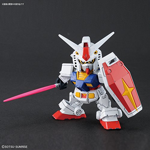 RX-78-2 Gundam SD Gundam Cross Silhouette Kidou Senshi Gundam - Bandai