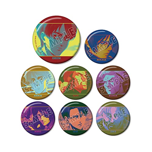 "Attack on Titan" Trading Paleful Can Badge