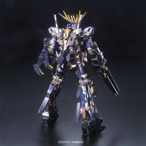 RX-0 Unicorn Gundam \Banshee\ (Titanium Finish version) - 1/100 scale - MG Kidou Senshi Gundam UC - Bandai