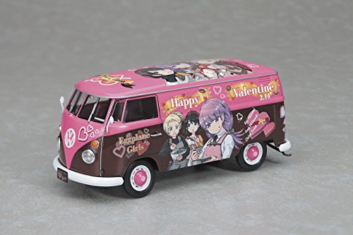 Volkswagen Type 2 Entrega Van (Girls de huevo Versión de San Valentín feliz) Serie de Girls Egg - Hasegawa