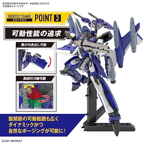 HG 1/100 "Macross Delta Movie: Absolute Live!!!!!!" YF-29 Durandal Valkyrie (Maximilian Jenius Fighter) Full Set Pack