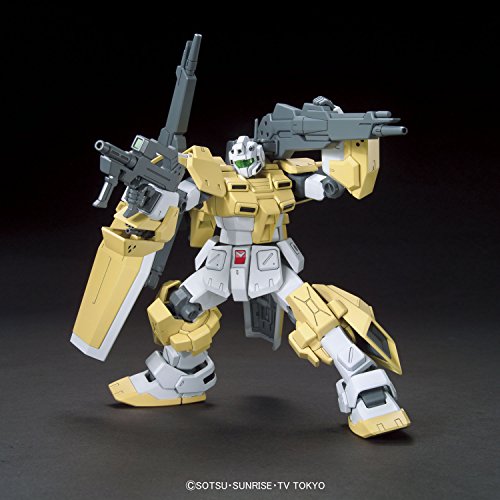 Cardigan GM Powered-1/144 échelle-HGBF (#019), Gundam Build Fighters Try-Bandai