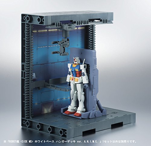 White Base Hanger Deck, (ver. A.N.I.M.E. version) Robot Damashii Robot Damashii <Side MS> Kidou Senshi Gundam - Bandai
