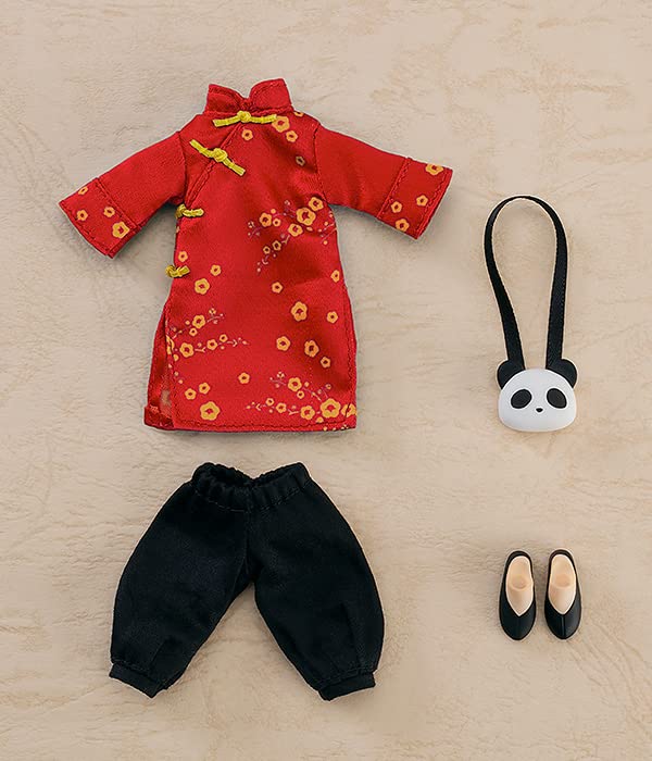 Nendoroid Doll Outfit Set Long Length Chinese Outfit Red