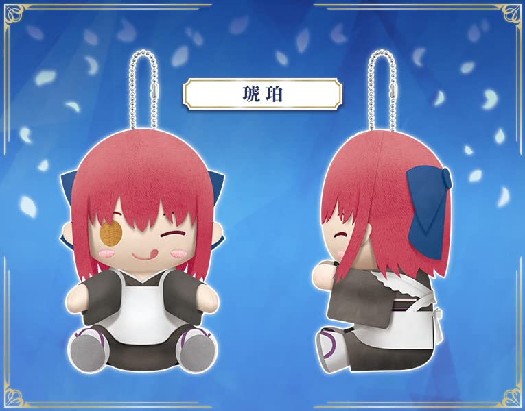 Pitanui Magnet "TSUKIHIME -A Piece of Blue Glass Moon-" Kohaku