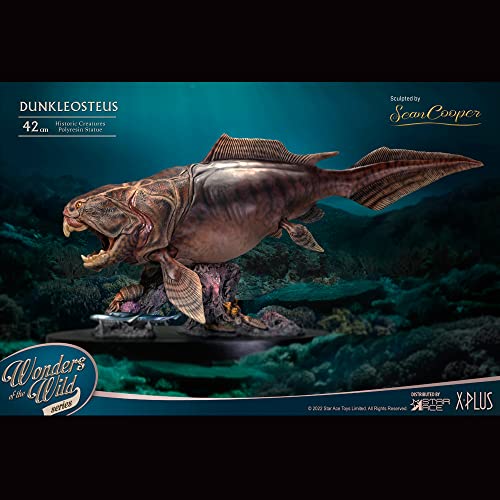 Star Ace Toys Wonders of the Wild Series Dunkleosteus Polyresin Statue Deluxe Edition