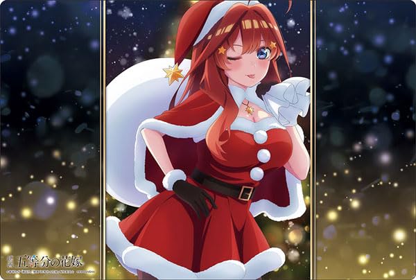 Bushiroad Rubber Mat Collection V2 Vol. 1034 "The Quintessential Quintuplets Movie" Nakano Itsuki Santa Ver.