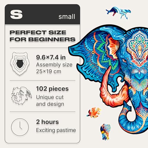 Eternal Elephant 102 Piece S Size