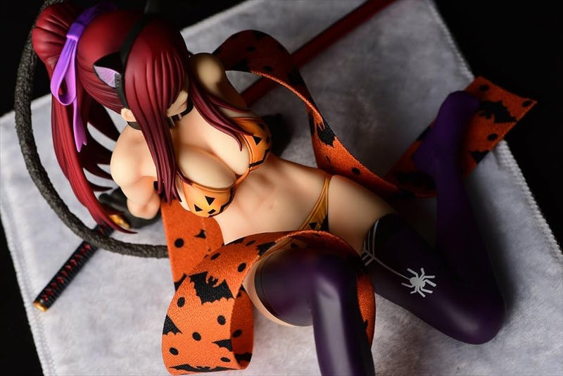 "Fairy Tail" Erza Scarlet Halloween Cat Gravure Style