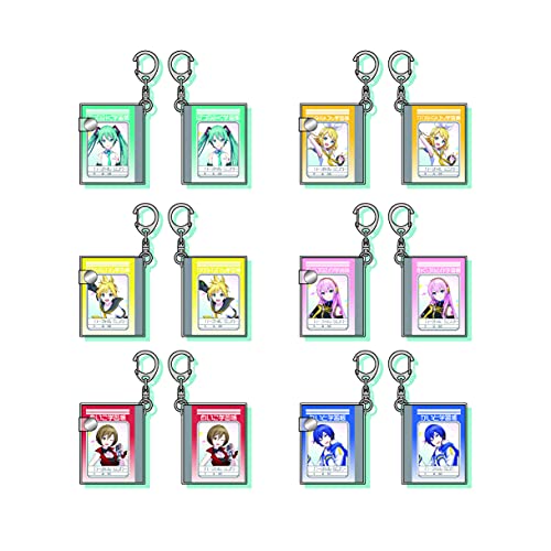 "Project SEKAI Colorful Stage! feat. Hatsune Miku" Mini Mini Study Notebook Key Chain Collection F Virtual Singer