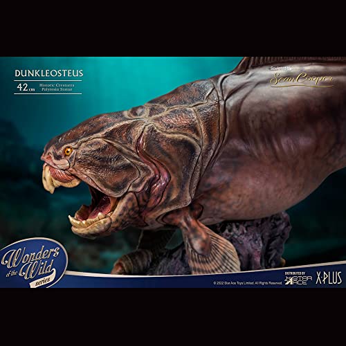 Star Ace Toys Wonders of the Wild Series Dunkleosteus Polyresin Statue Deluxe Edition