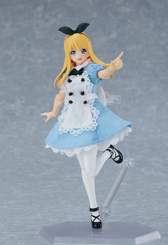 figma Styles figma Female Body (Alice) with Dress + Apron Outfit