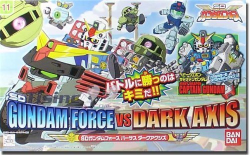 Captain Gundam Zako Soldier SD Gundam Force Model Series (#11) SD Gundam Force-Bandai