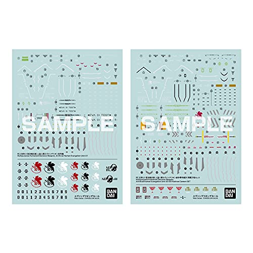 RG "Rebuild of Evangelion" Decals 1