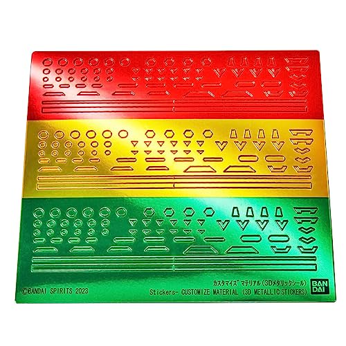 30MM Customize Material (3D Metallic Sticker)