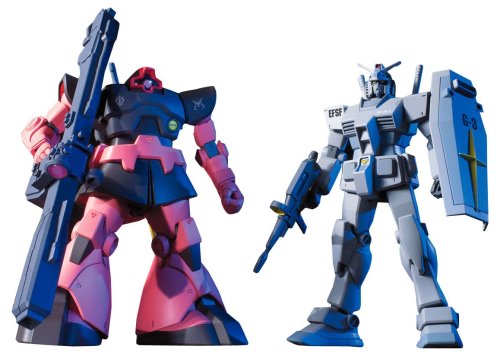 MS-09RS RICK DOM RX-78-3 GUNDAM G3 - 1/144 ESCALA - HGUC Kidou Senshi Gundam - Bandai