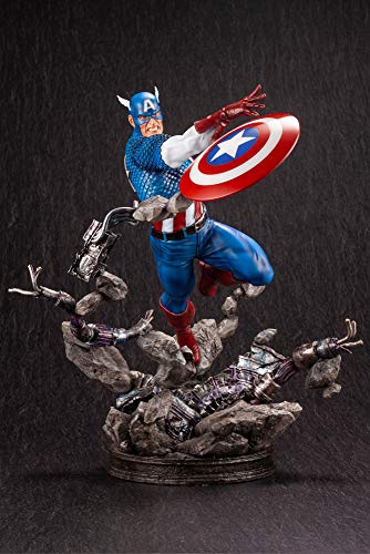 Marvel Avengers Captain America Fine Art Statue