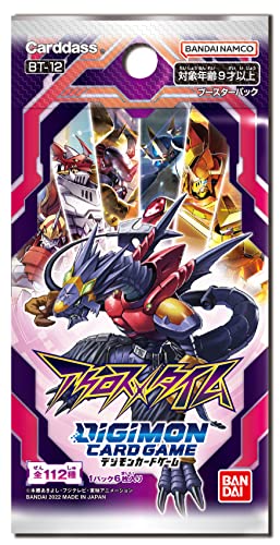 Digimon Card Game Booster Pack Across Time BT-12