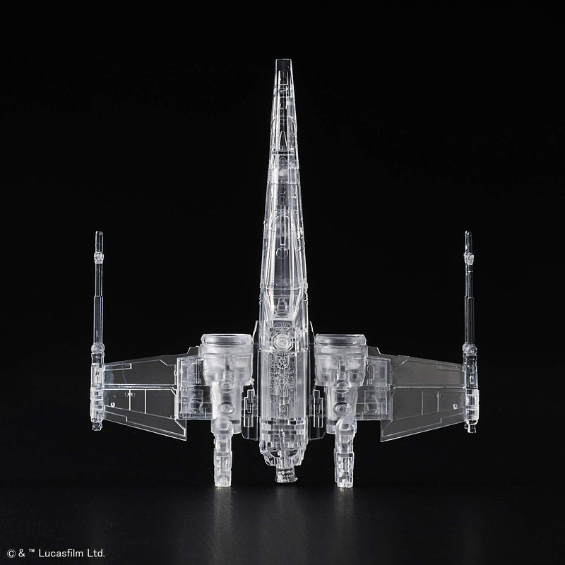 Star Wars 1 / 144, 1 / 350 et 1 / 540 transparent Vehicle package (Last Jedi)