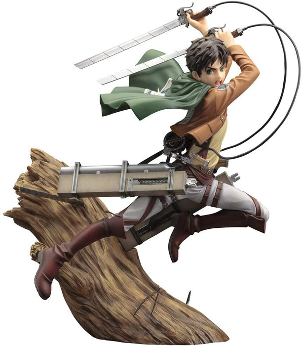 "Attack on Titan" ARTFX J Eren Yeager Renewal Package Ver. 1/8 Scale