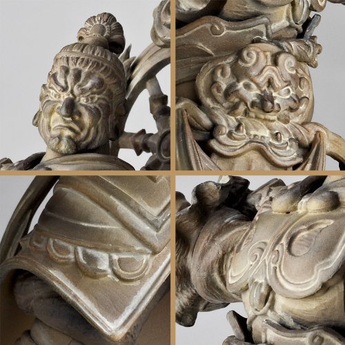 Komoku-ten (Wood Ver. version) Revoltech Takeya - Kaiyodo
