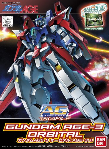 Gundam Age-3 orbital - 1/144 Scala - AG (19) Kicou Senshi Gundam Age - Bandai