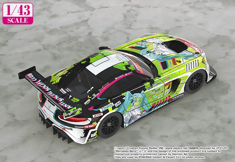 Hatsune Miku GT Project 1/43 GOOD SMILE Hatsune Miku AMG 2022 Season Opening Ver.
