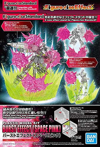 Burst Effect (Space Pink version) Figure-Rise Effect - Bandai Spirits