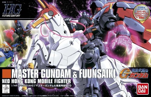 GF13-001nhii Meister Gundam Mobile Horse Fuunsaiki Meister Gundam & Fuunsaiki - 1/144 Maßstab - Hgfchguc (# 128) Kidou Butouden G gundam - Bandai