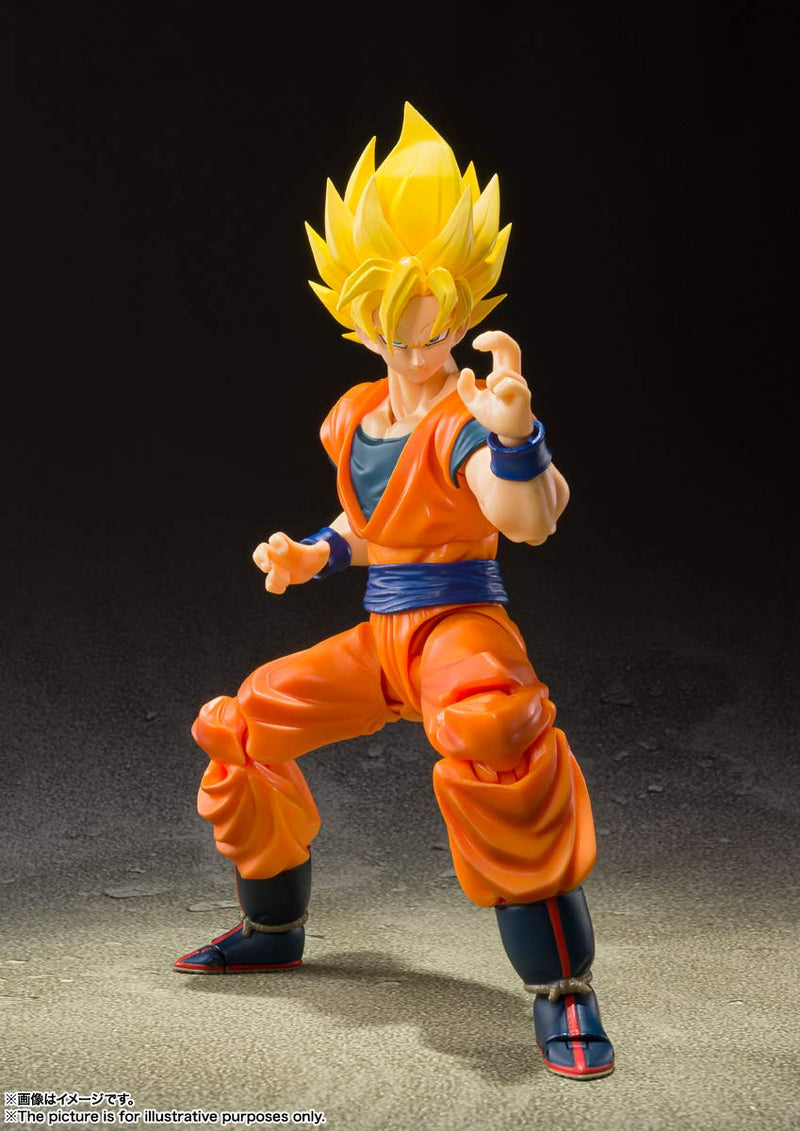H. figuarts "Dragon Ball Z" fils de super Saiyan gokou pleine puissance
