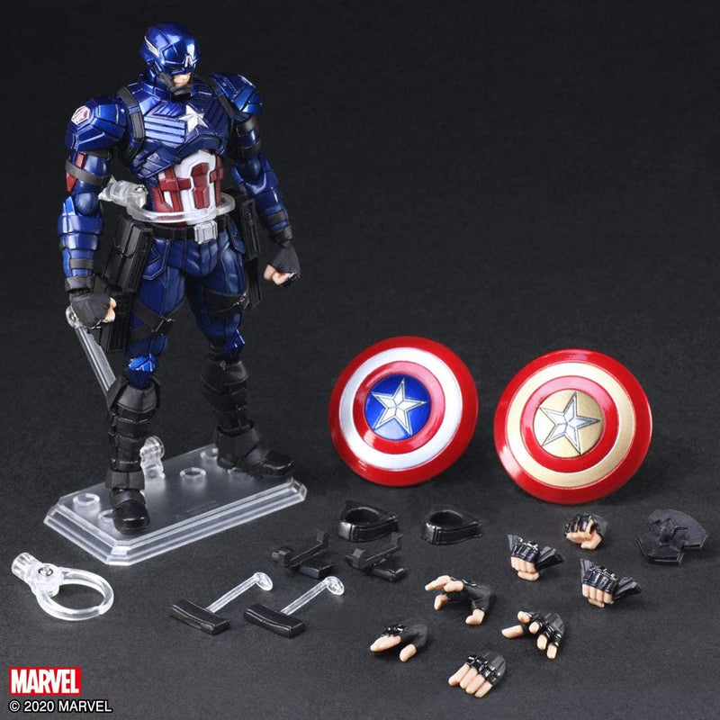 Marvel Universe VARIANT BRING ARTS Design par Tetsuya Nomura Captain America (Square Enix)