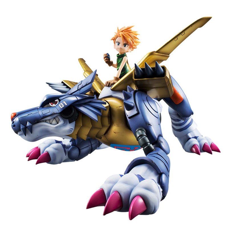 "Digimon Adventure" Precious G.E.M. Series MetalGarurumon & Ishida Yamato