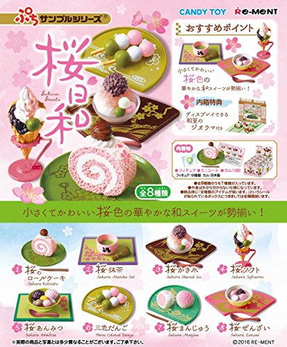 Sakura Rollcake Puchi Sample Series - Re-Ment
