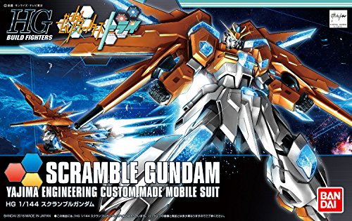 BN-876 Scramble Gundam - 1/144 scale - HGBF, Gundam Build Fighters Try Island Wars - Bandai