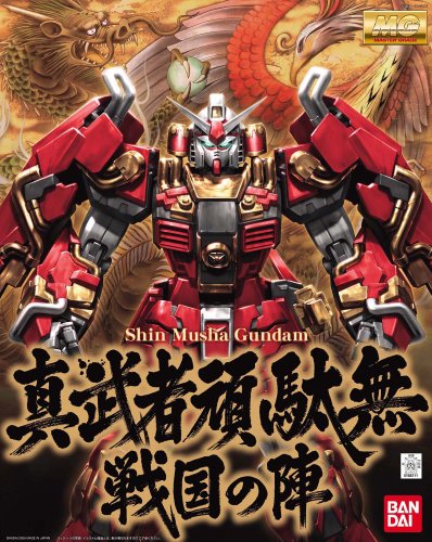 Shin Musha Gundam (SENGOKU NO JIN Version) - 1/100 escala - MG Gundam Musou - Bandai