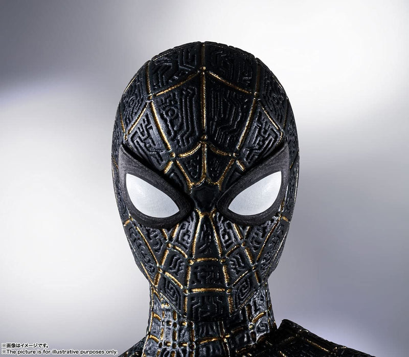 "Spider-Man: No Way Home" S.H.Figuarts Spider-Man Black & Gold Suit