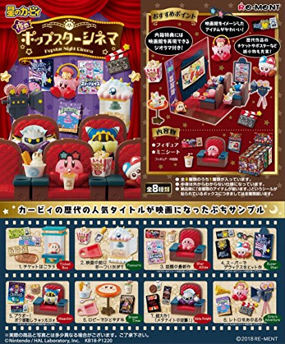 Box  Kirby's Adventure Candy Toy Hoshi no Kirby - Re-Ment