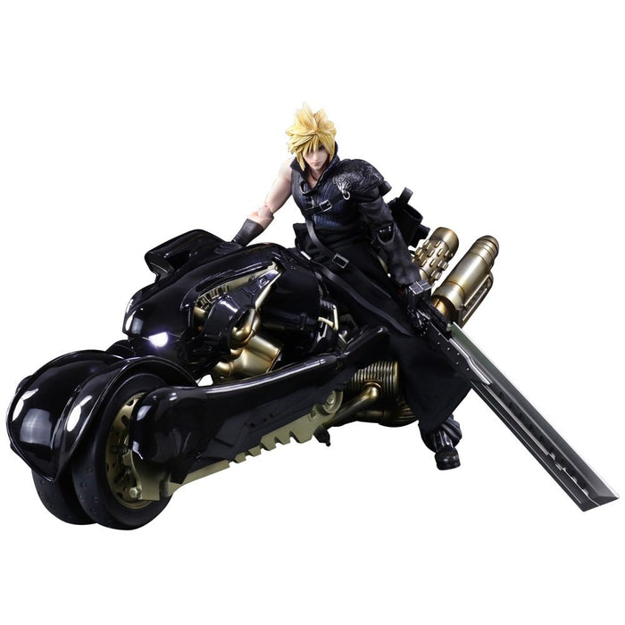 "Final Fantasy VII Advent Children" Play Arts Kai Cloud Strife & Fenrir