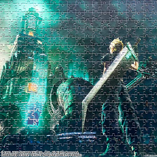 "Final Fantasy VII Remake" 500 Piece Jigsaw Puzzle Key Art Cloud