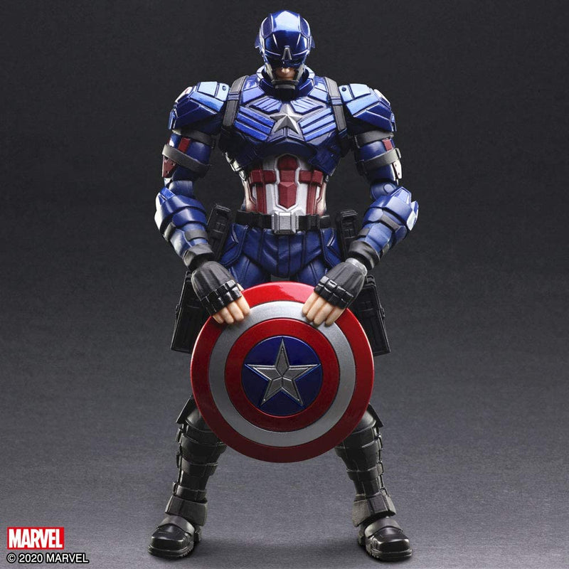 Marvel Universe VARIANT BRING ARTS Design par Tetsuya Nomura Captain America (Square Enix)