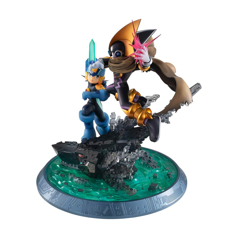 "Mega Man" Game Characters Collection DX XZ Mega Man vs Bass Complete Figure