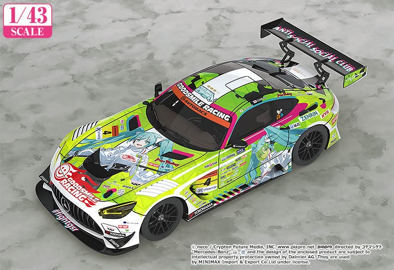 Hatsune Miku GT Project 1/43 GOOD SMILE Hatsune Miku AMG 2022 SUPER GT Rd.5 Ver.