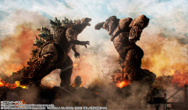 S.H. Monster Arts KONG de Movie " GODZILLA VS. KONG " (2021)