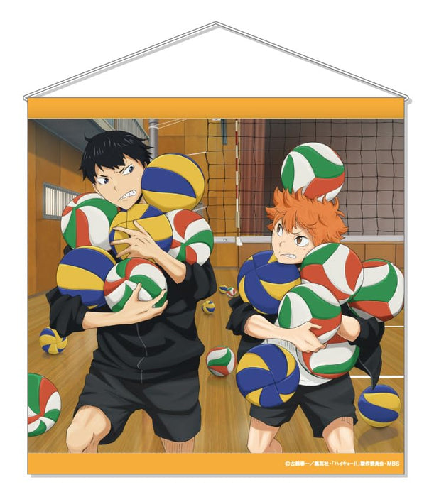 "Haikyu!!" Square Tapestry -After School Rotation- 1 Hinata & Kageyama