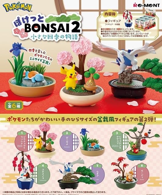 "Pokemon" Pocket Bonsai 2 Chiisana Shiki no Monogatari