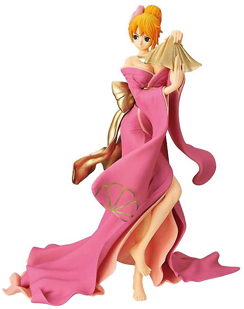 Nami Pink ver. Kimono Figuren One Piece - Banpresto