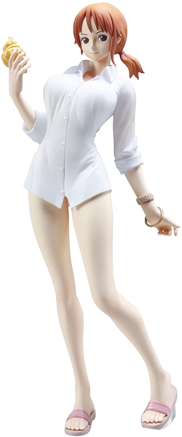 Retrato De los Piratas de One Piece Strong EDICIÓN Nami Terminando de Ver.