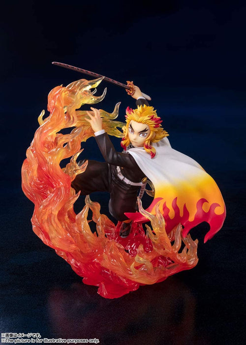 "Demon Slayer: Kimetsu Nein Yaiba" Figuarts Zero Rengoku Kyojuro Flame Atmung (Bandai-Spirituosen)