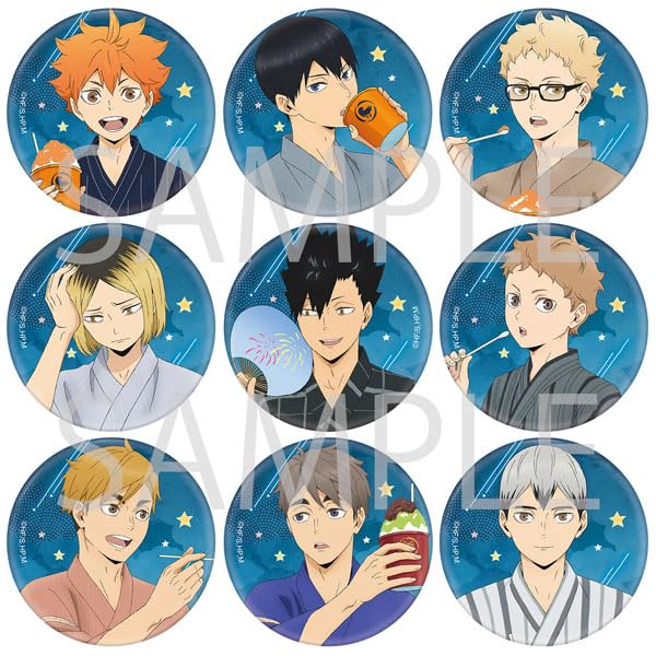 "Haikyu!! To The Top" Trading Can Badge (August, 2023 Edition)